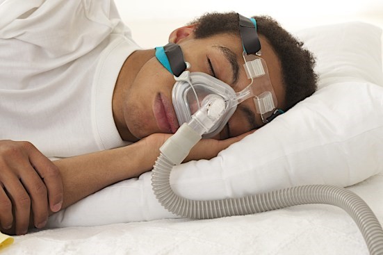 Using CPAP with a cold
