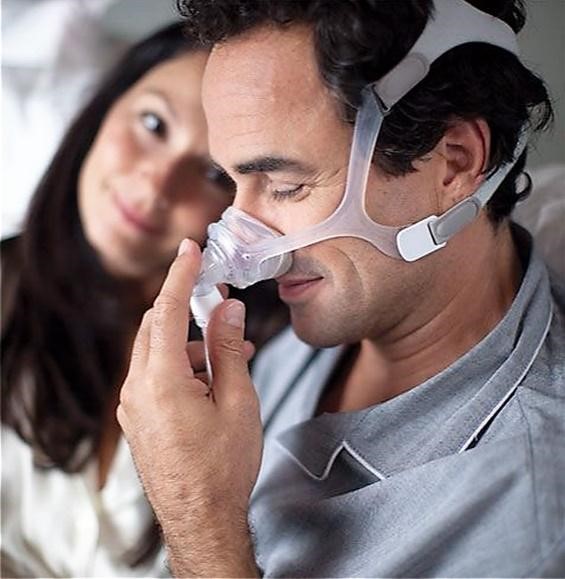Comfortable CPAP mask